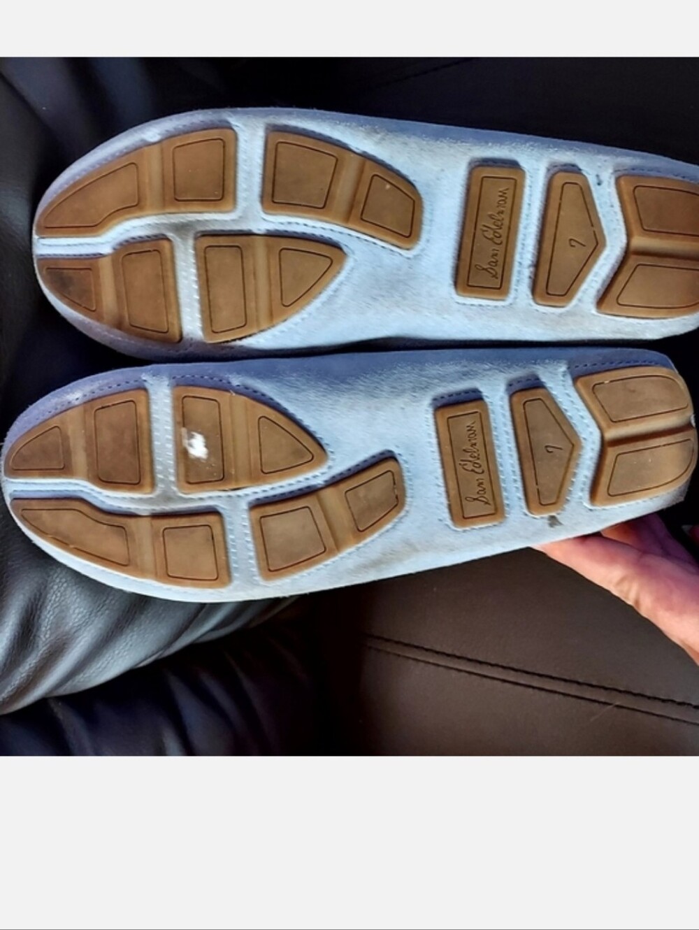 Sam Edelman Blue Tassel Loafers SZ7 - Picture 2 of 3